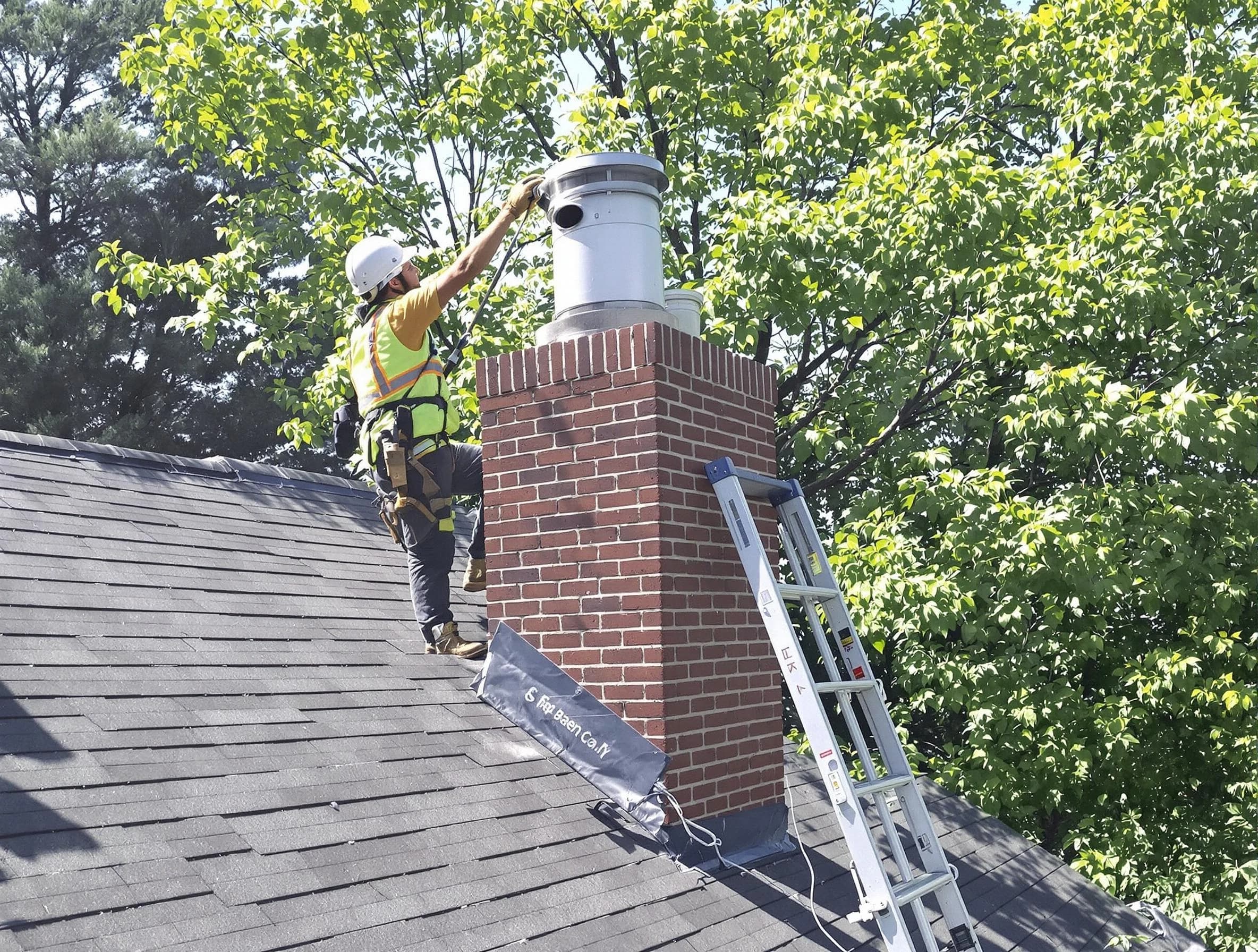 Chimney liner inspection by East Brunswick Chimney Sweep in East Brunswick, NJ