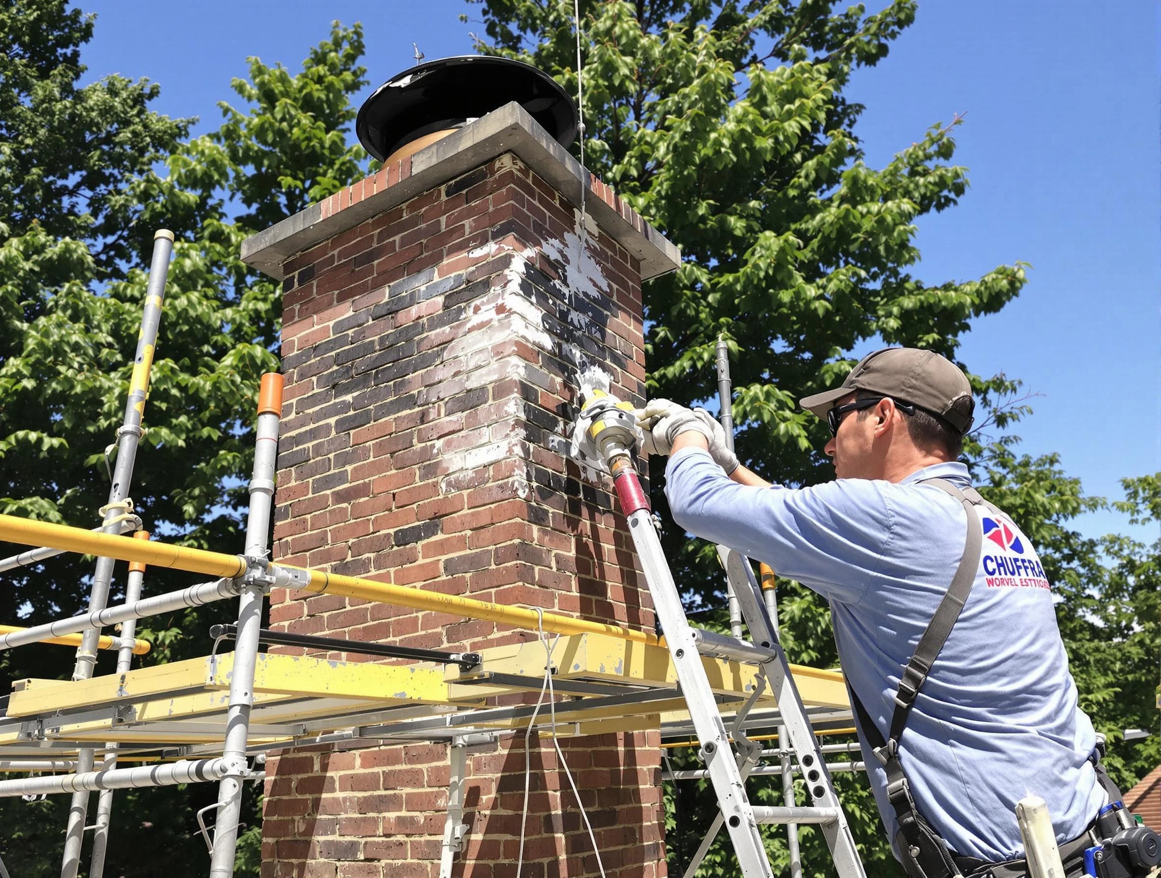 Structural chimney repair by East Brunswick Chimney Sweep in East Brunswick, NJ