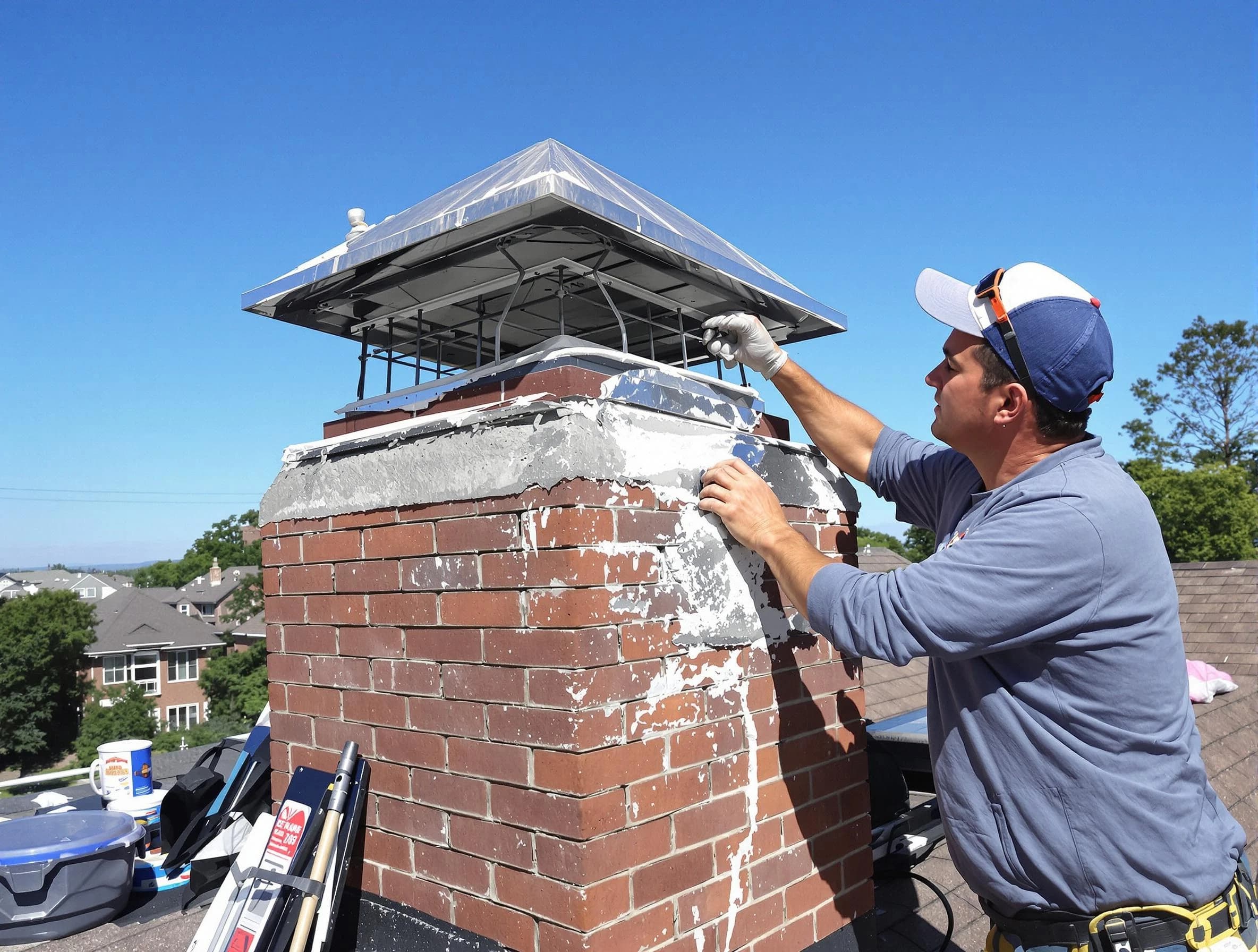 Chimney Crown Services in East Brunswick