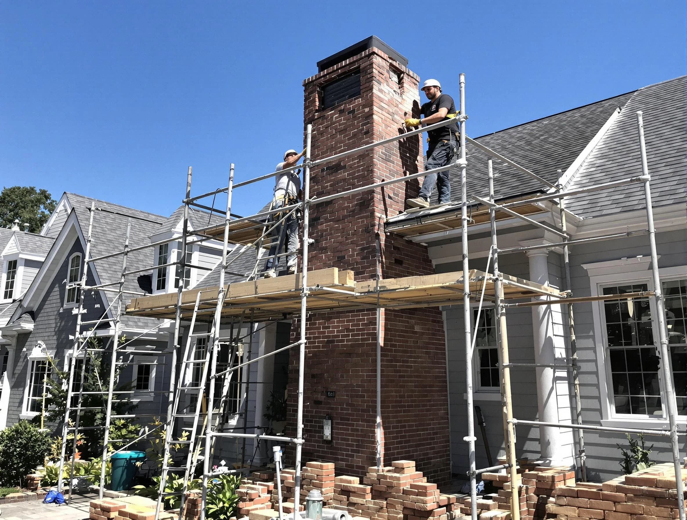 Chimney Rebuilding in East Brunswick